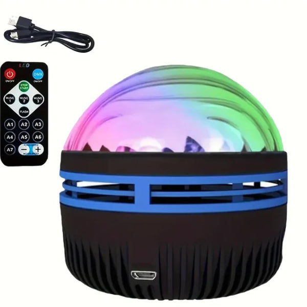2-in-1 Galaxy & Ocean Wave Projector