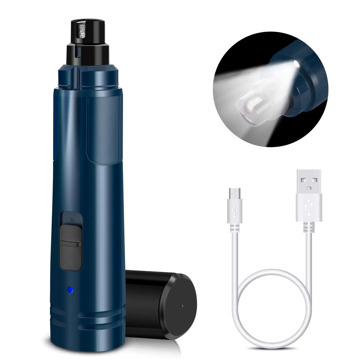 Electric Pet LED Nail Grinder